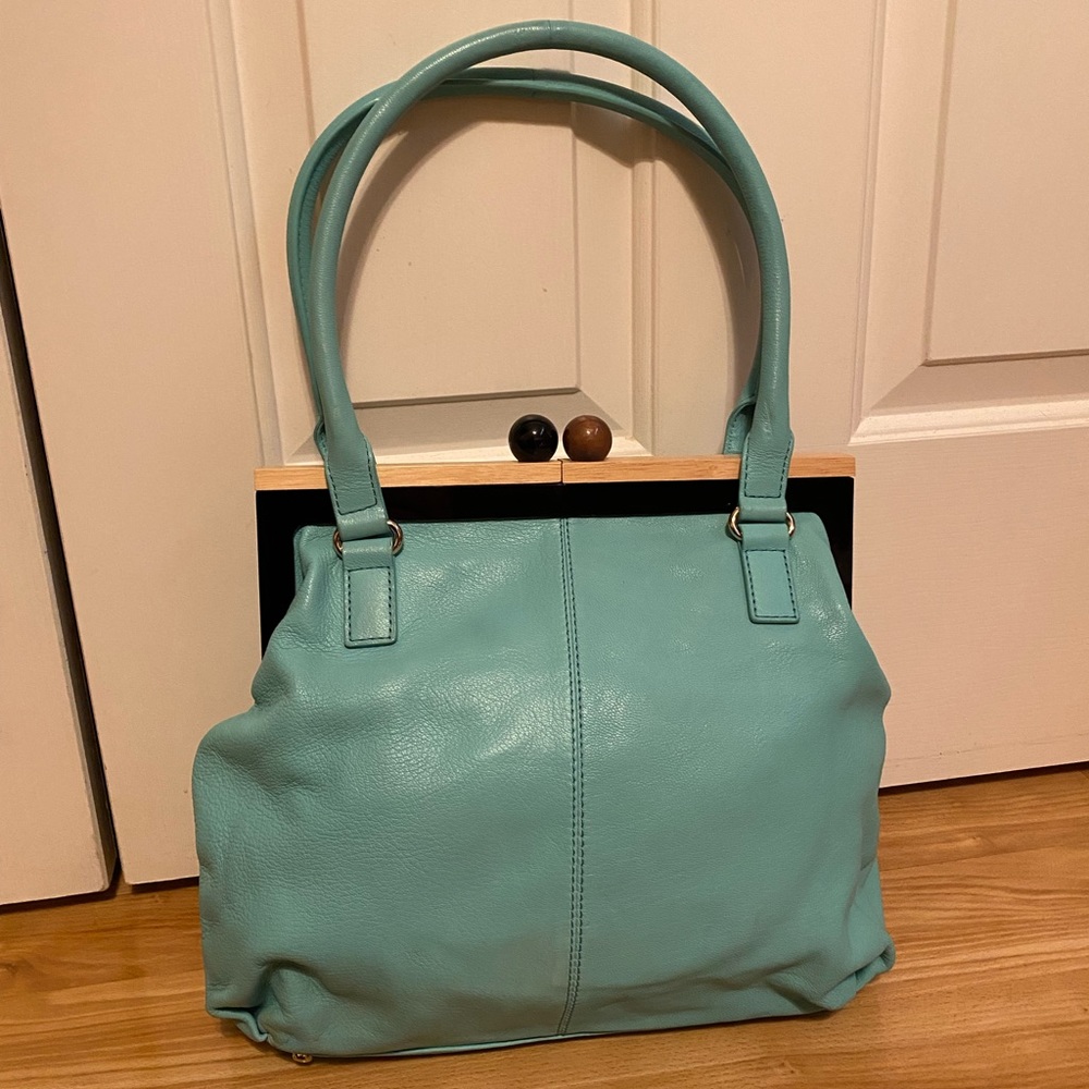 kate spade light blue tote